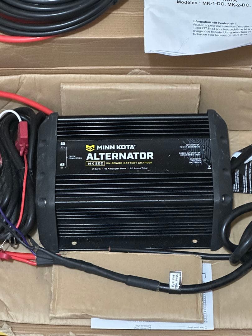 MINN KOTA MK 2 DC バッテリー充電器