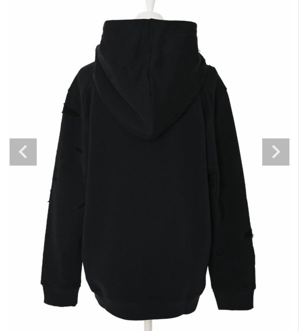 GIVENCHY パーカー　ダメージ加工