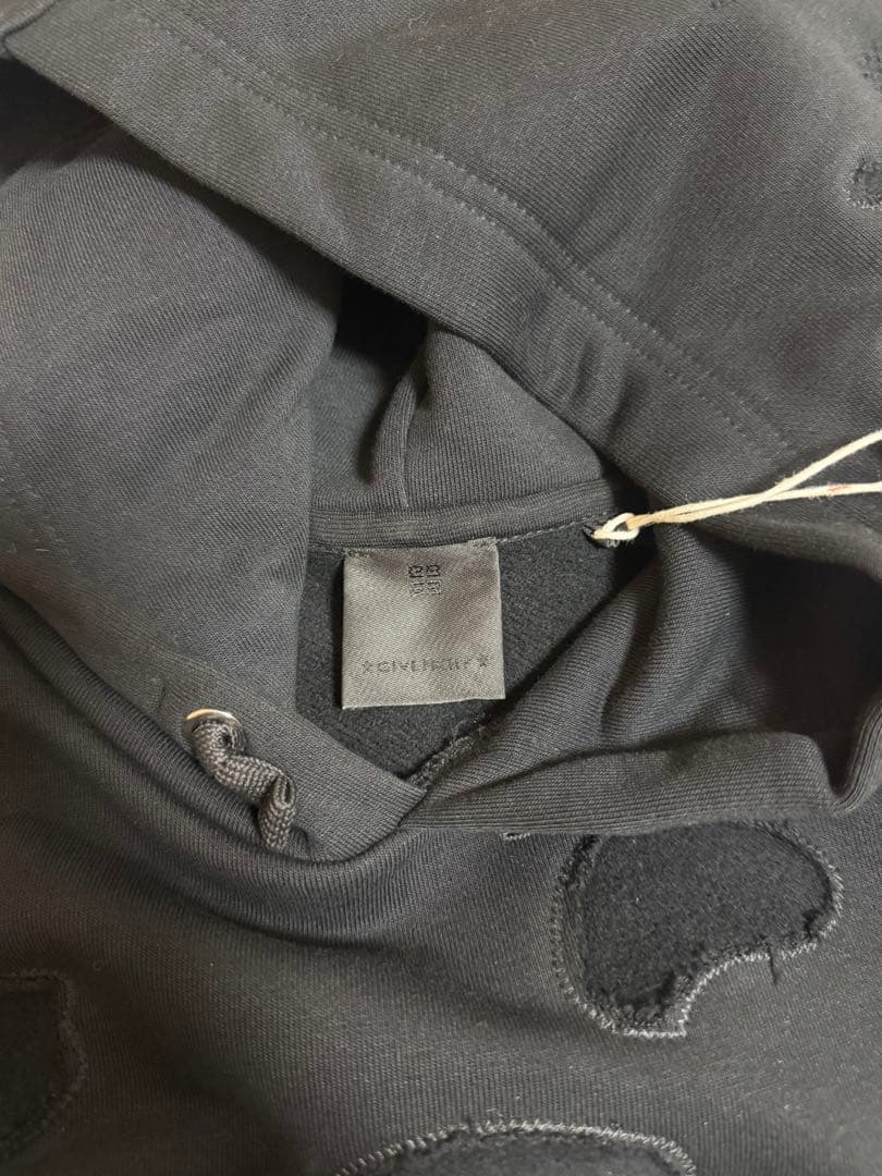 GIVENCHY パーカー　ダメージ加工