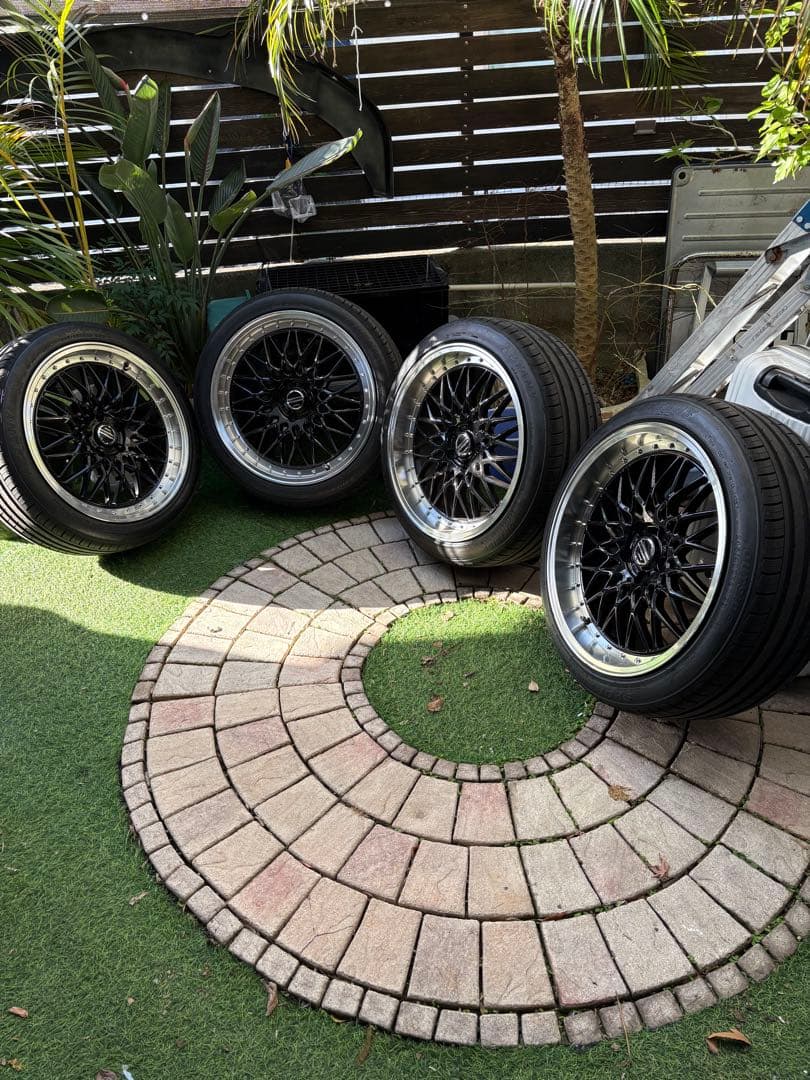 20インチ AMEホイールセット　美品です。