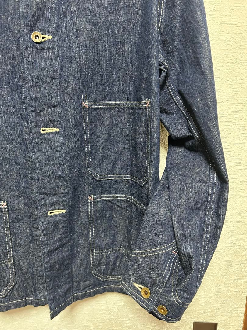 FULLCOUNT 2015-1 デニム カバーオール10.5oz 44in