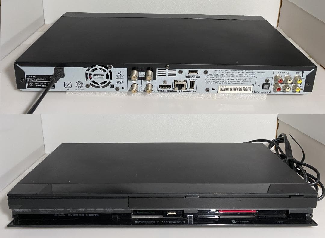 タイムセール中「大満足見どころ再生」東芝　DBR-Z310 HDD:1TB-2