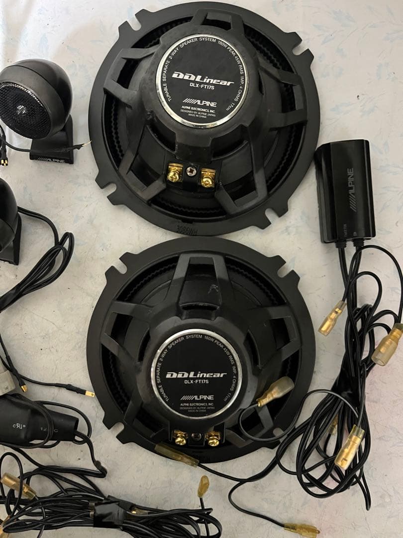 ALPINE パワードサブウーファー SWD-1600+ DLX-FT17S