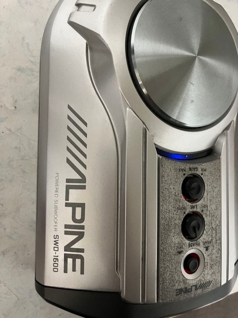 ALPINE パワードサブウーファー SWD-1600+ DLX-FT17S