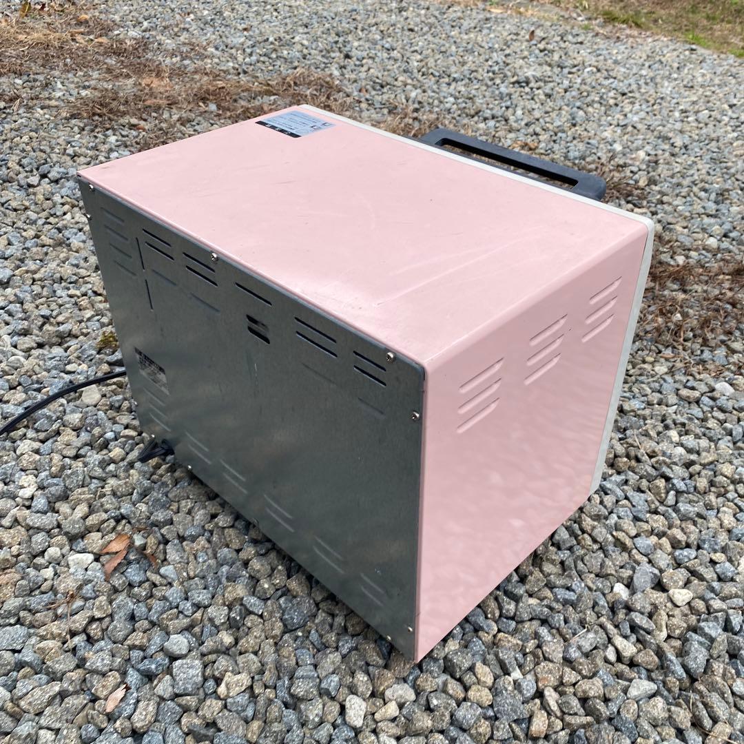 SANYO 小型電子オーブン　ピンク　SOB-155 昭和レトロポップ