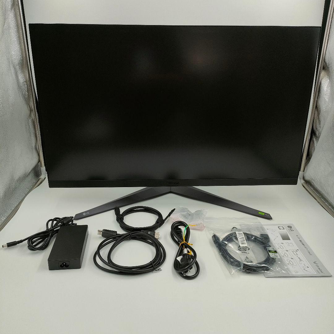 美品　LG 32GR93U-B モニター 本体
