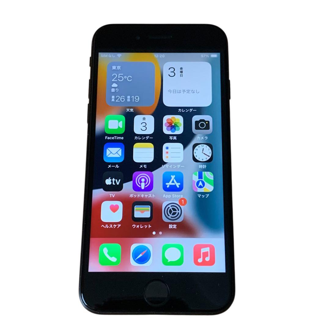 iPhone SE3 ブラック 64GB SIMフリー 美品 送料無料
