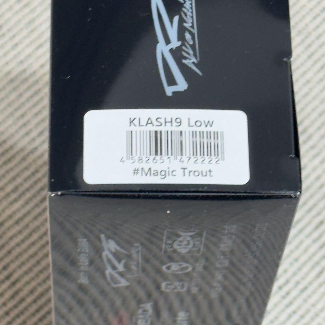 【新品】DRT クラッシュ9 K9 Low マジックトラウト ⑩