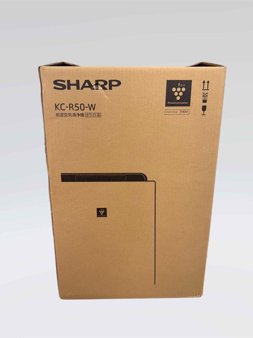 【新品未使用】SHARP 加湿空気清浄機 KC-R50-W