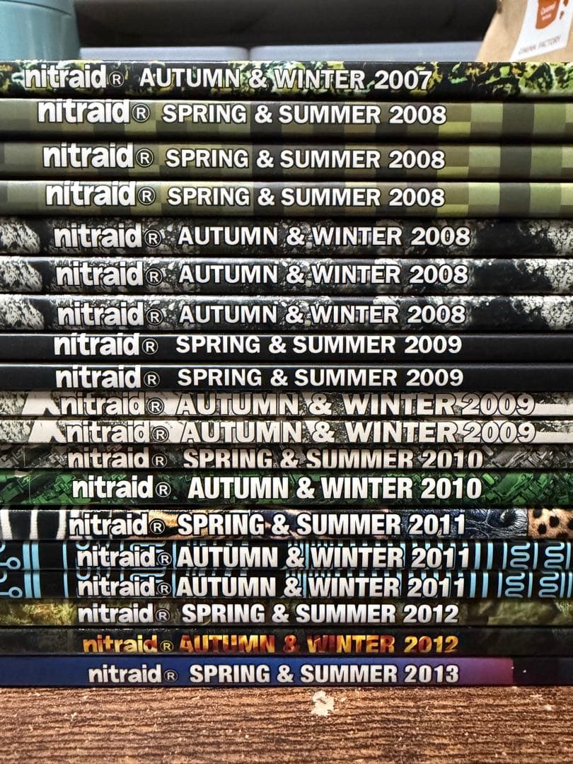 nitraid カタログ 21冊セット