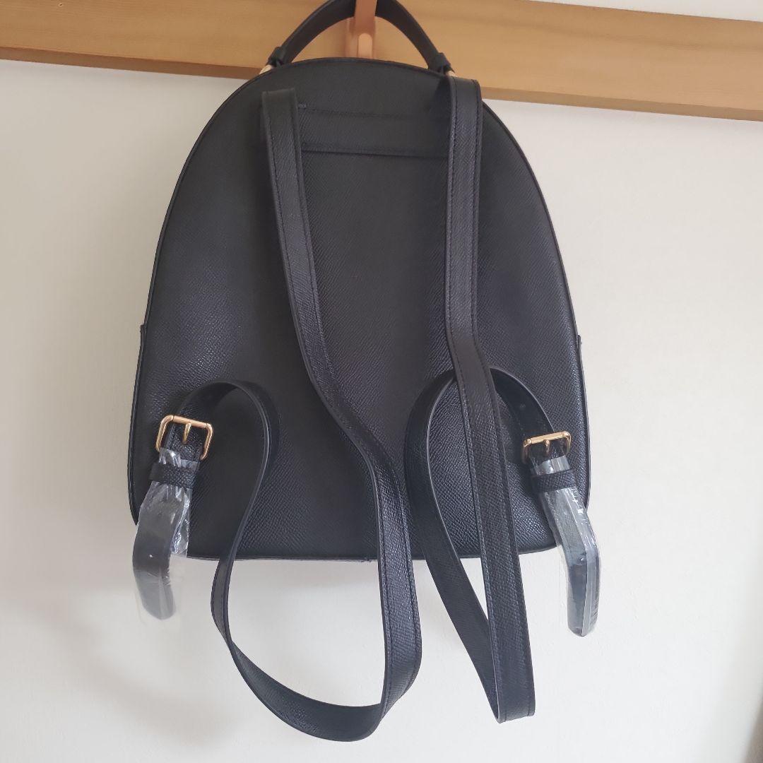 COACH ブラックレザーリュック