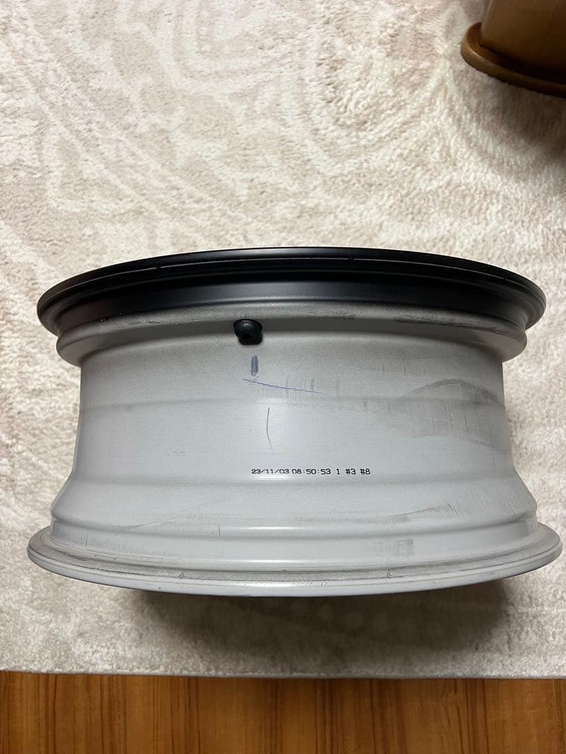 送料込　美品　ランドクルーザープラドマットブラックエディション純正ホイール2️⃣