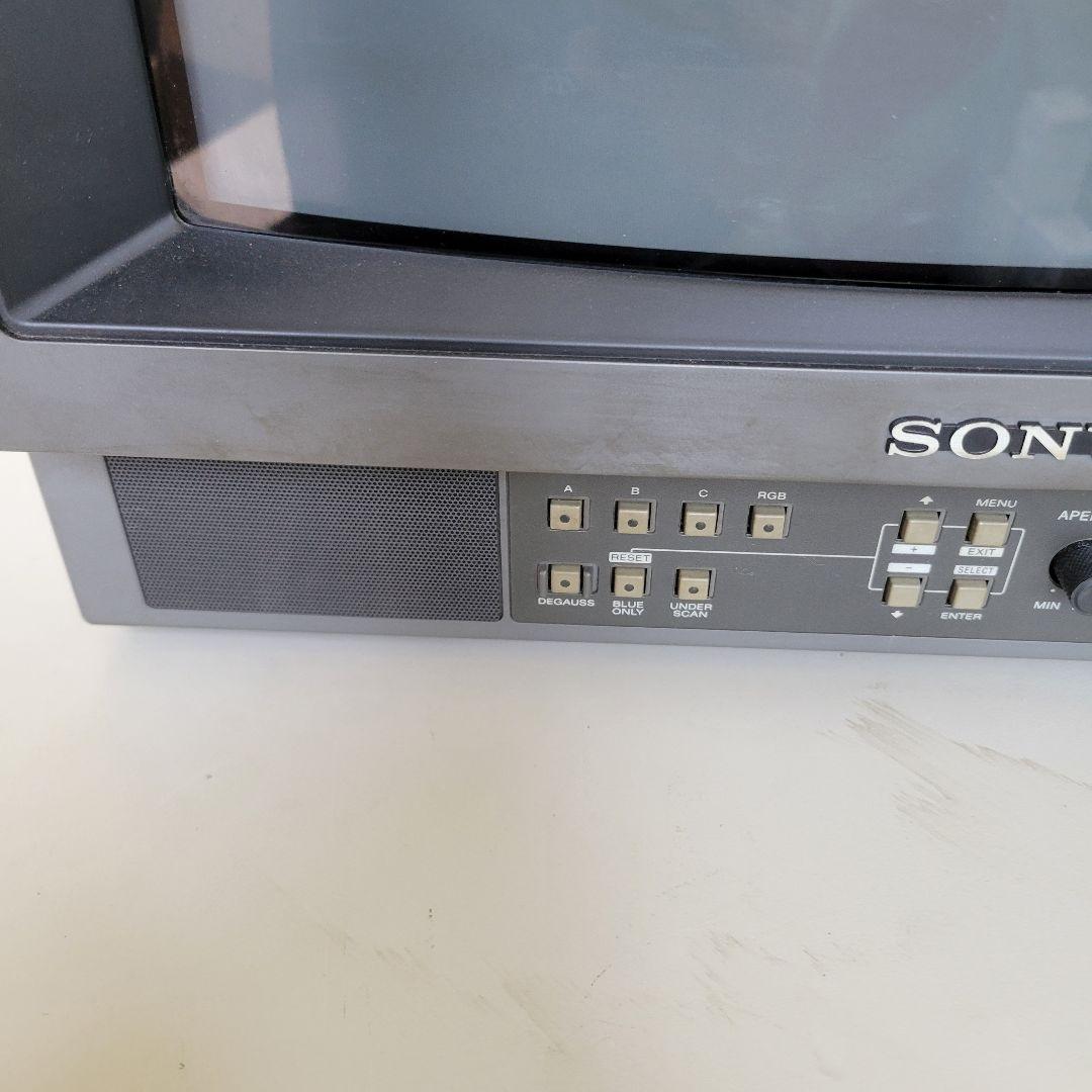 ②14型トリニトロンカラービデオピクチャーモニター PVM-14M1J SONY