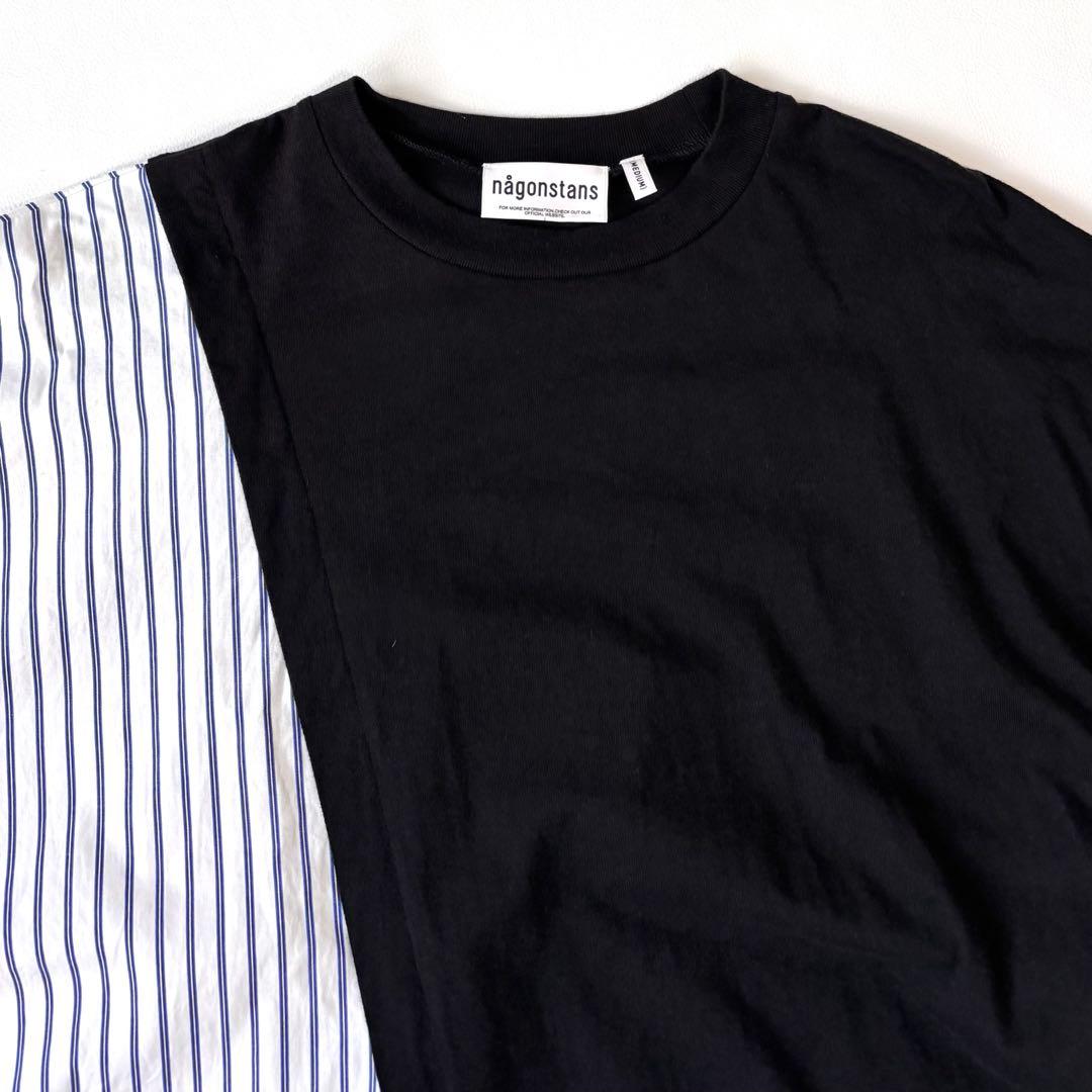 nagonstans ナゴンスタンス アシンメトリー ミックス プルオーバー