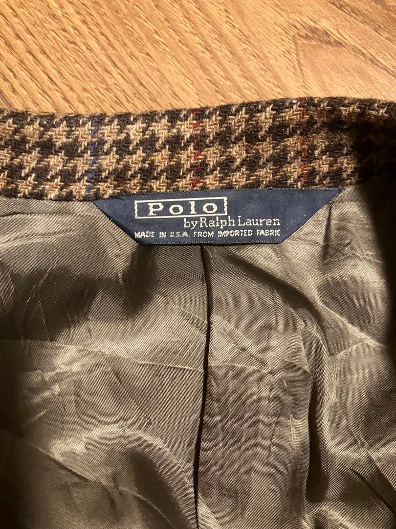 90s ラルフローレン Ralph Lauren テーラードジャケット　アメリカ