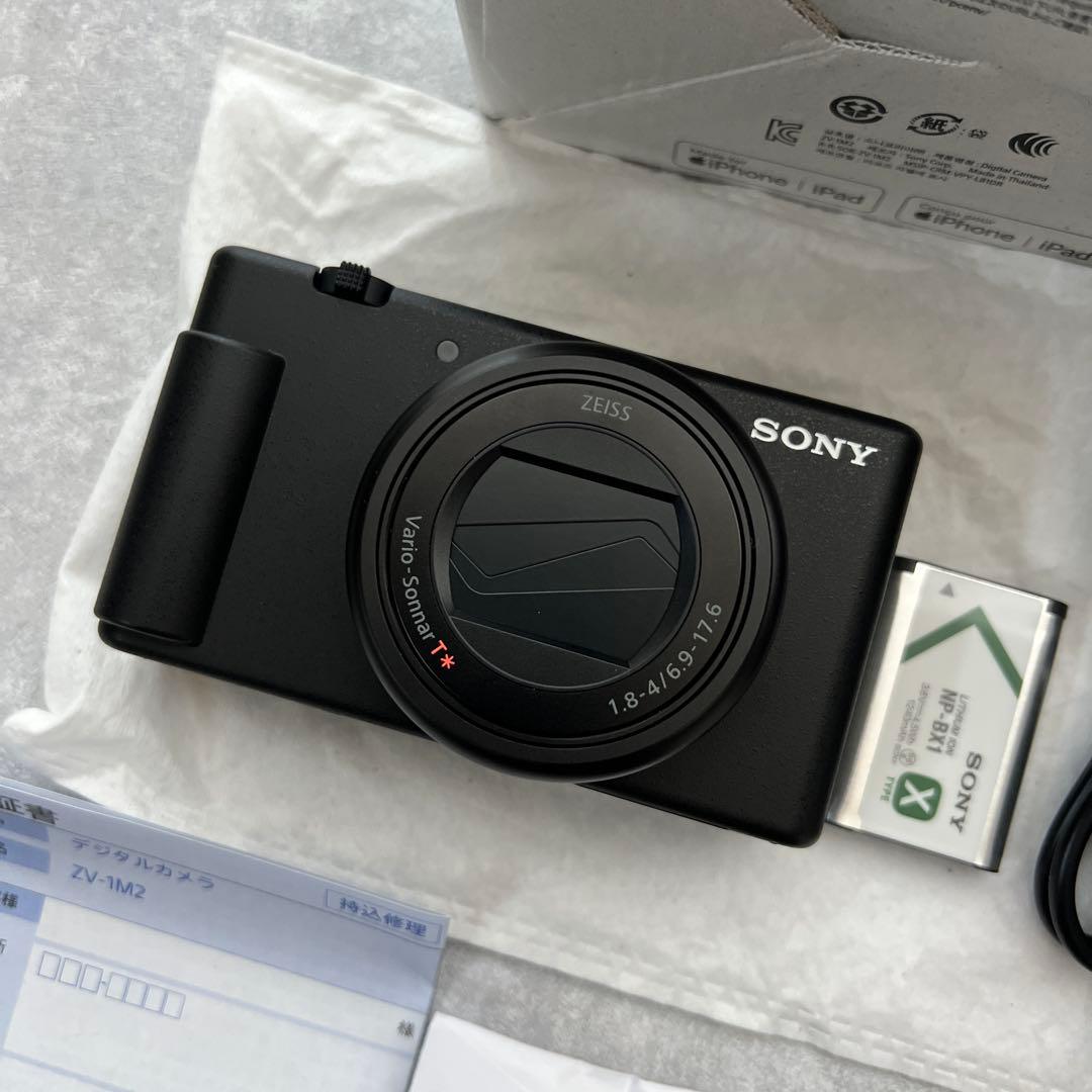 【ほぼ新品】最終価格　10月購入　SONY ソニー　ZV-1II zv1m2