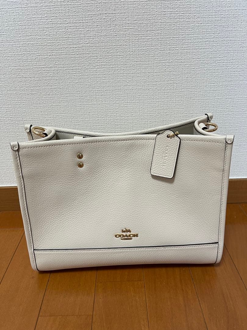 ◇コーチ　2wayバック　ハンド&ショルダーバック◇新品未使用•ホワイト