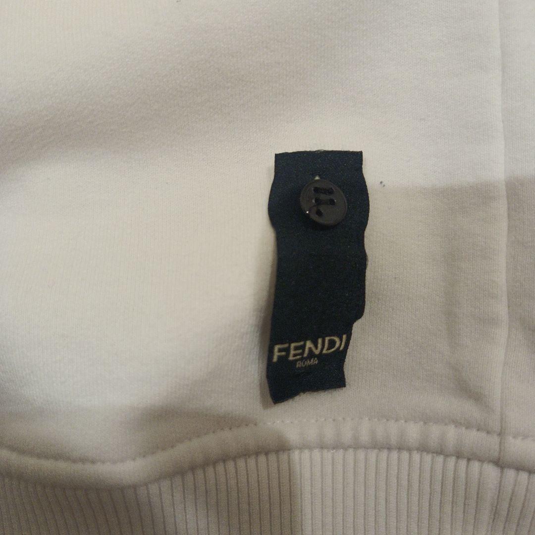 Fendi 刺繍トレーナー ホワイト