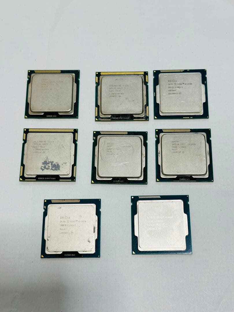 INTEL core i5. CPU 中古 8個セット