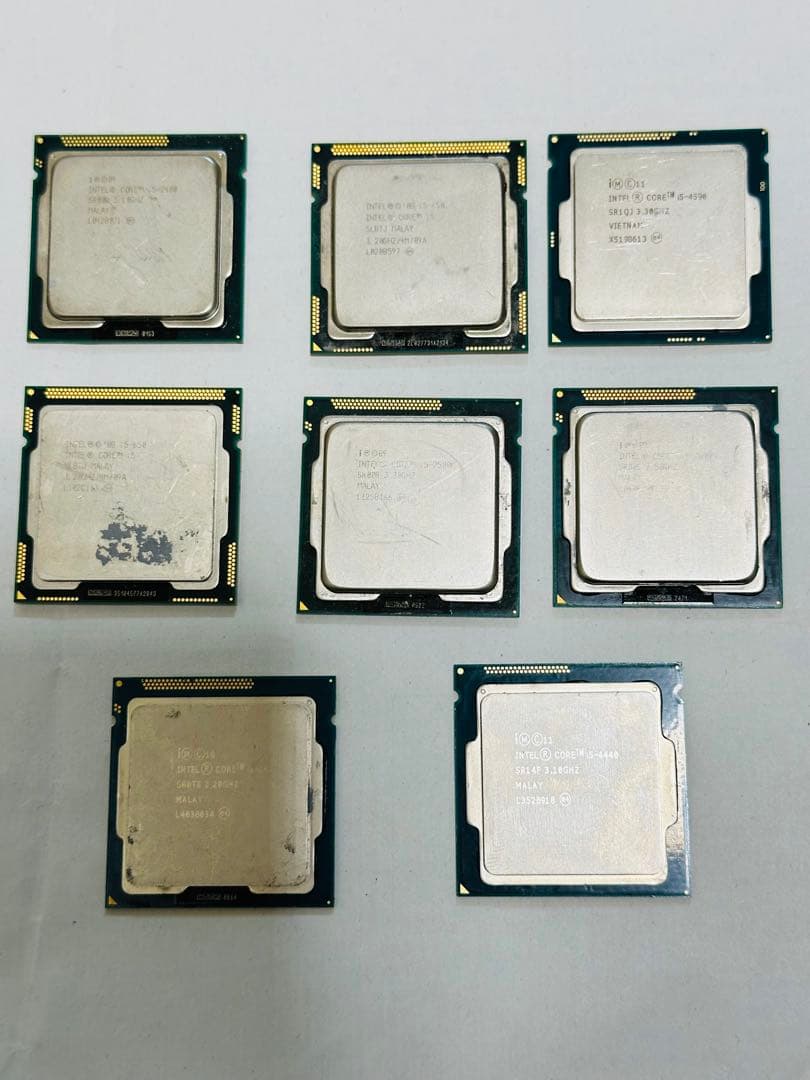 INTEL core i5. CPU 中古 8個セット