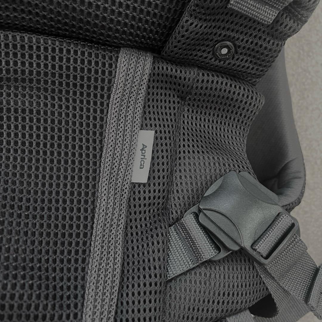 美品 Aprica アップリカ ラクリス ベビーキャリア 抱っこ紐