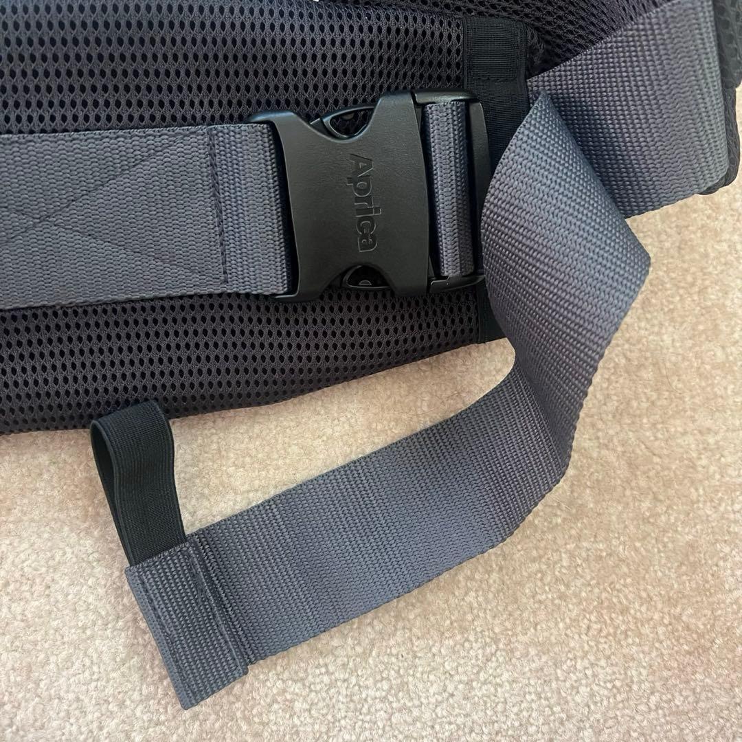 美品 Aprica アップリカ ラクリス ベビーキャリア 抱っこ紐