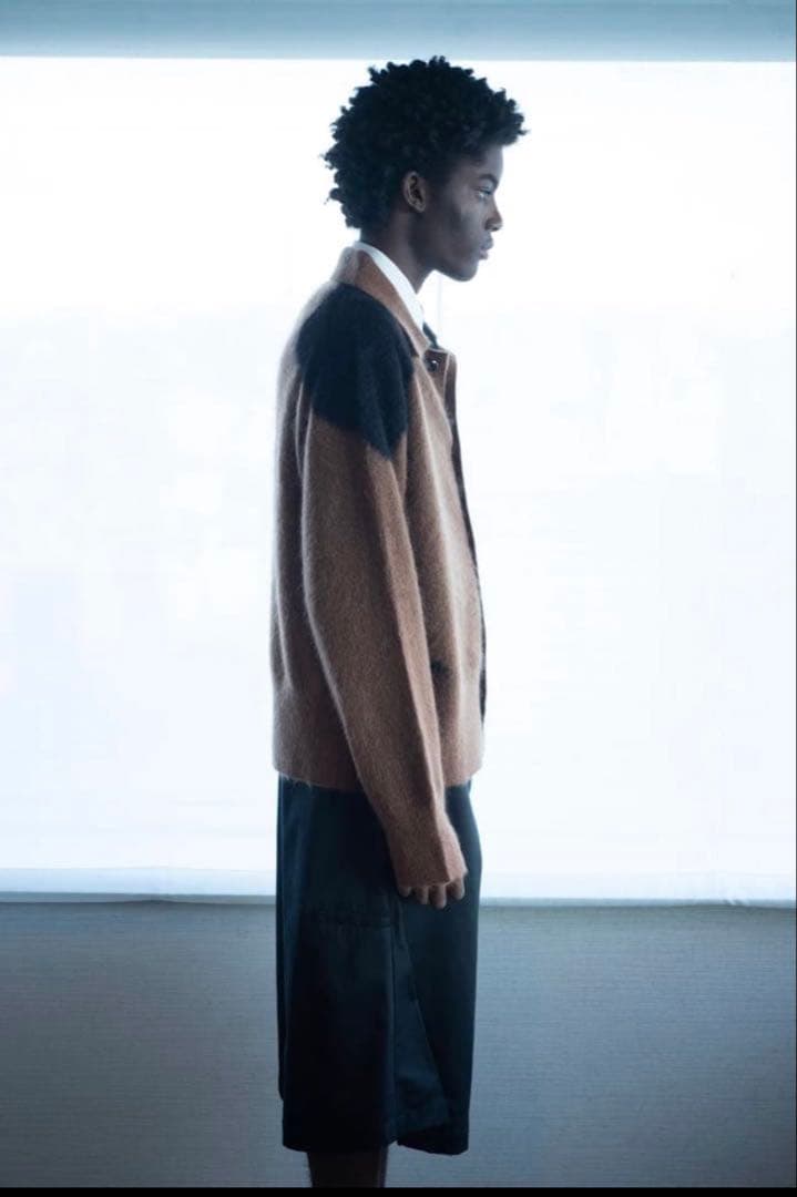 STRONG×SHOOP MOHAIR SHIRT BROWN Sサイズ