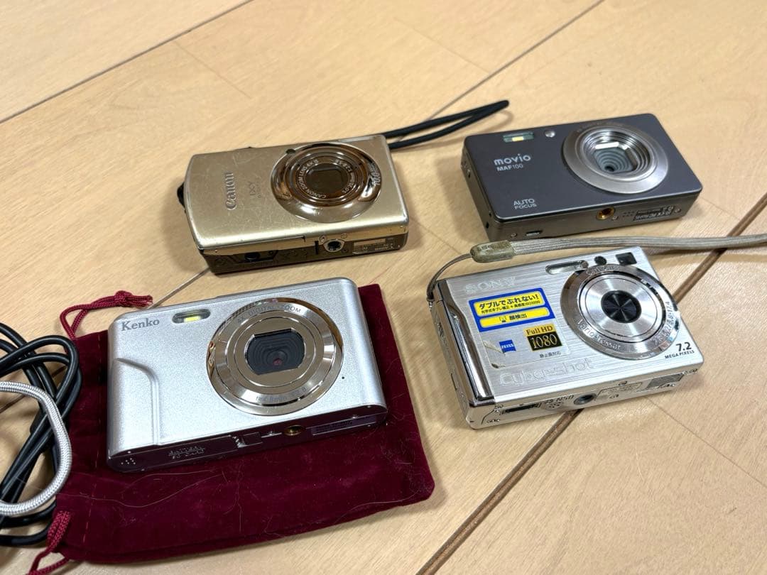 4台セット　SONY Canon その他　コンパクトデジタルカメラ