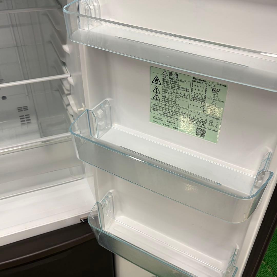 685 マッドブラウン　冷蔵庫　200L弱　洗濯機　国内セット　一人暮らし　小型