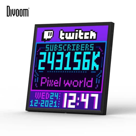 その他 Divoom Pixoo 64 Pixel Art LED Display