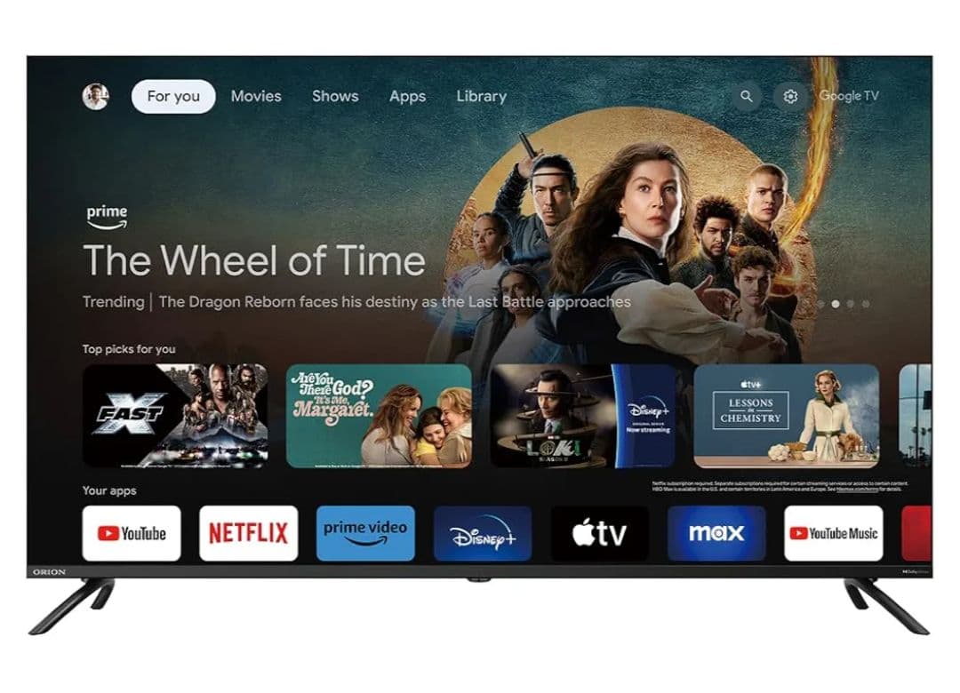 ORION 50インチ　4K　OLS50RD10 2024年製　50V