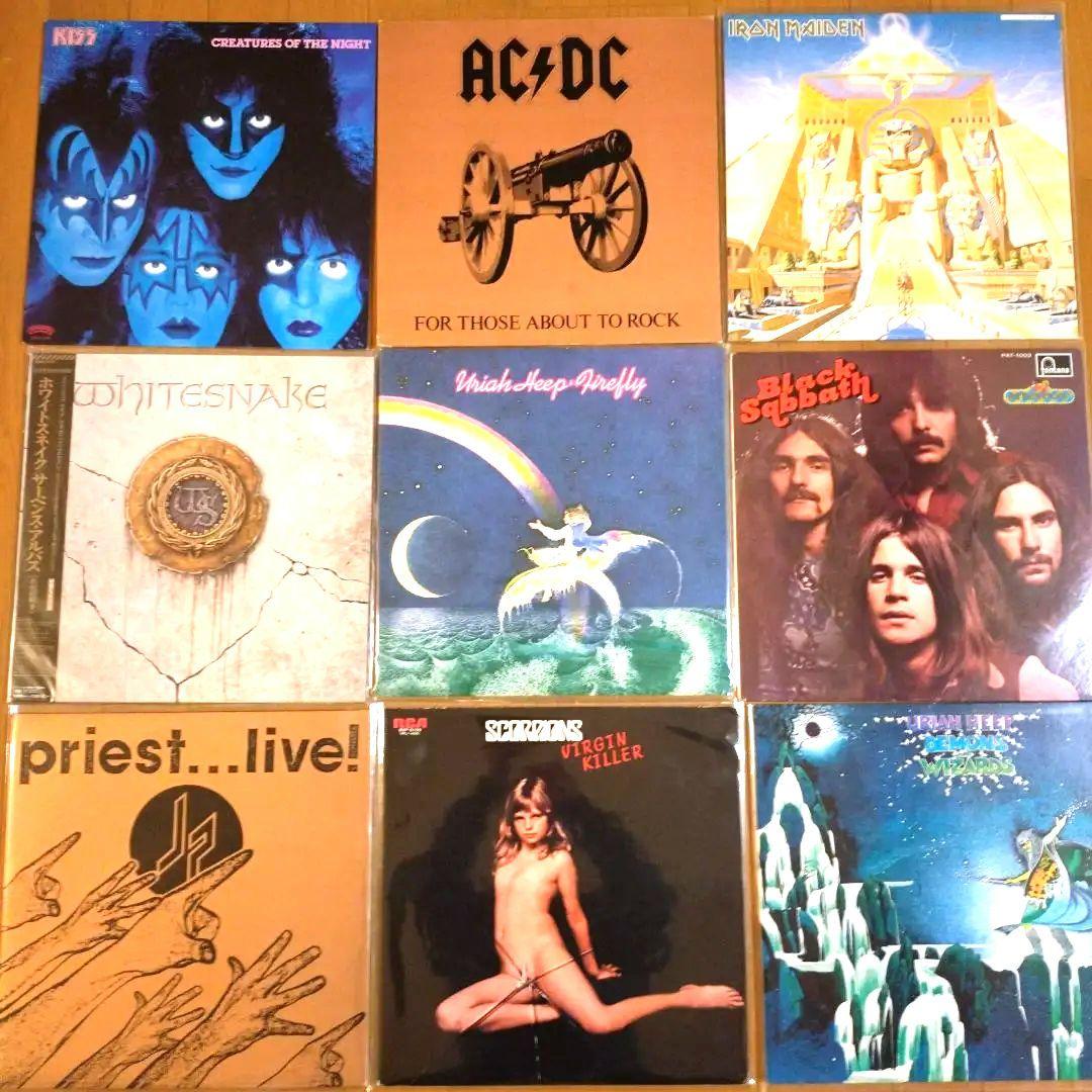 美品ＬＰレコード　ハードロック名盤　コレクション　①