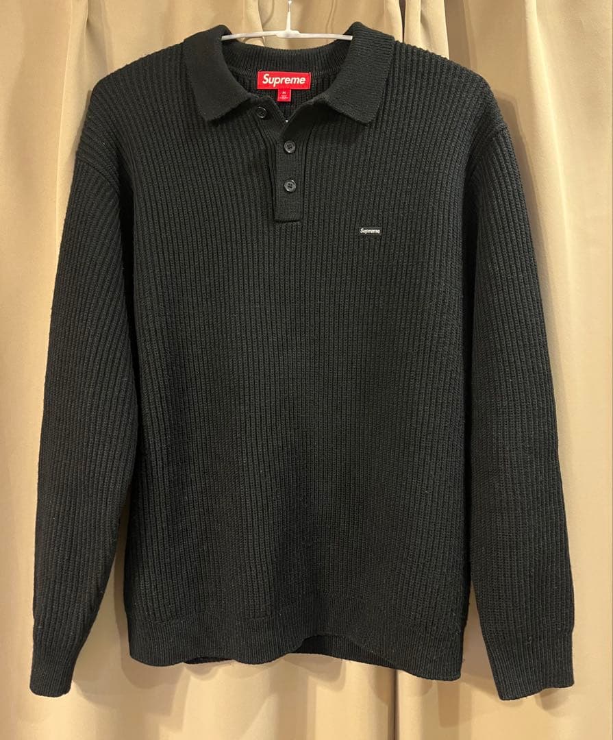 トップス supreme small box logo knit polo