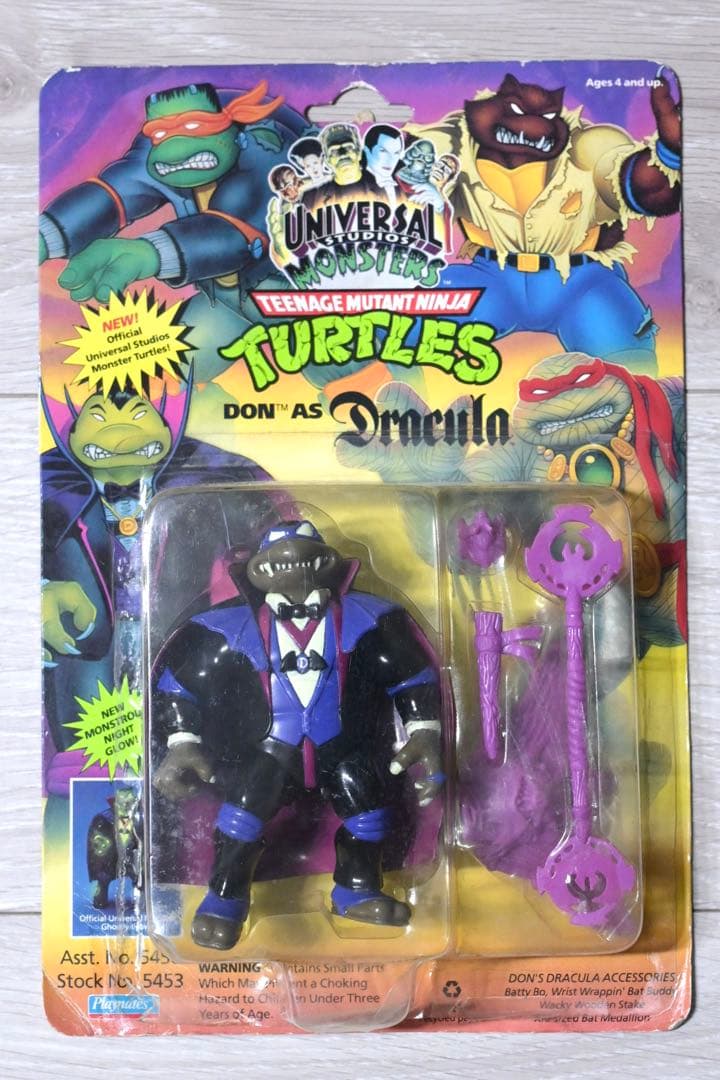 TMNT タートルズ フィギュア ドラキュラ モンスター ドナテロ