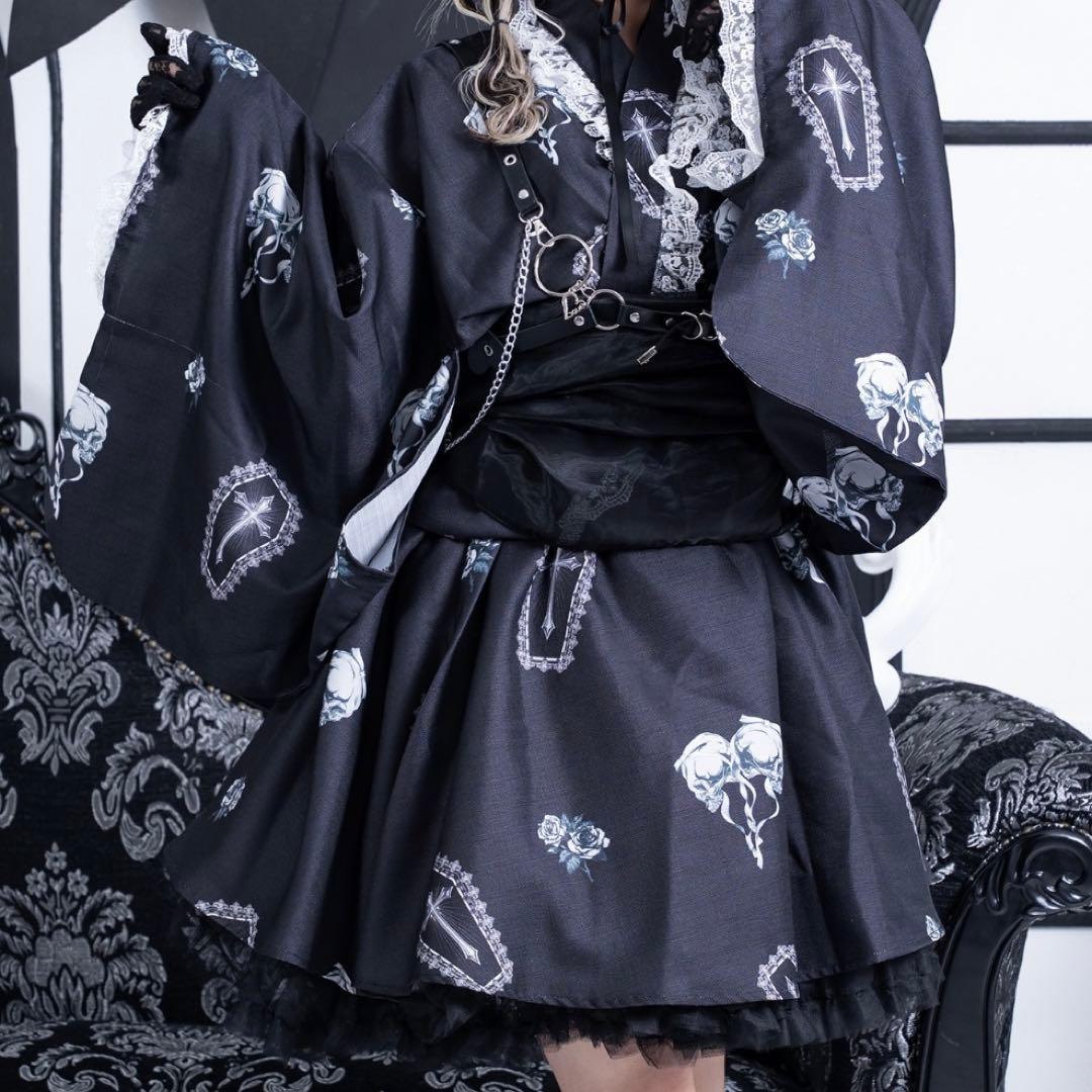 Palelfy プリンセス浴衣セット ブラック