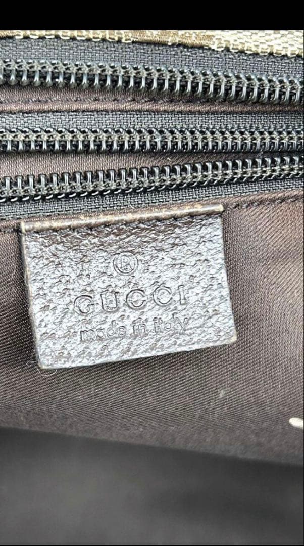 GUCCI　シェリーライン　GG柄　ハンドバッグ　トートバッグ