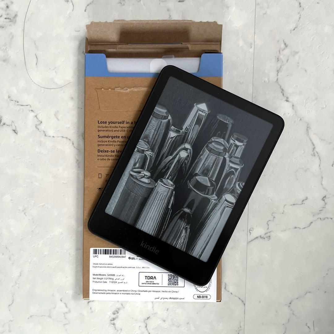 Kindle paperwhite Gen12 12世代　16GB ブラック