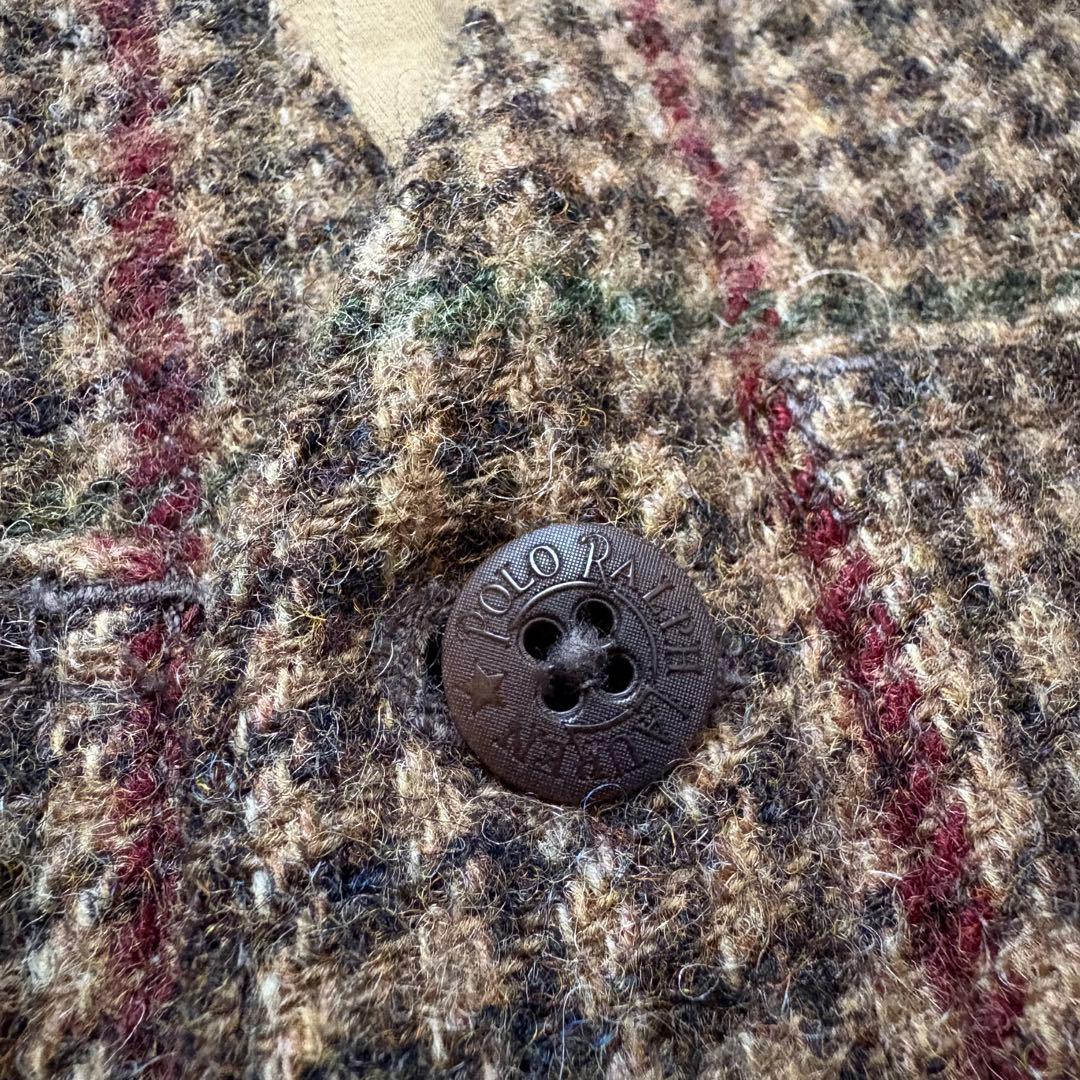 傑作/POLO Ralph Lauren/ウールツイードベスト