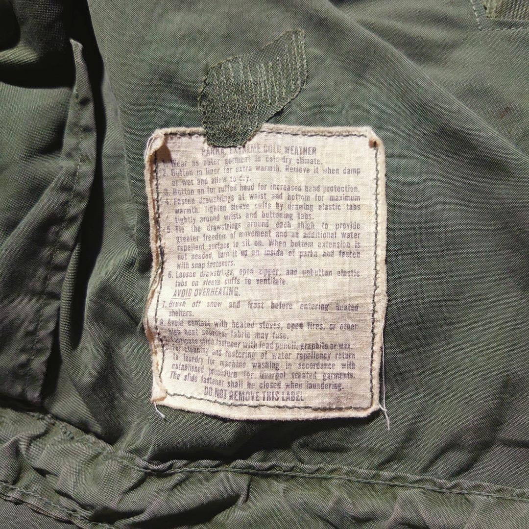 70s アメリカ軍 実物 M65 シェル MEDIUM-REGULAR