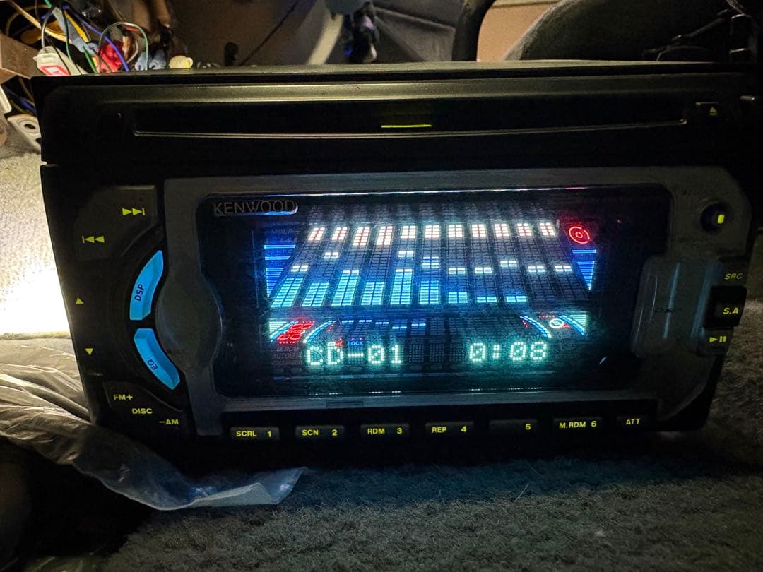 ケンウッド DPX-5025M カーオーディオ 当時物 DSP