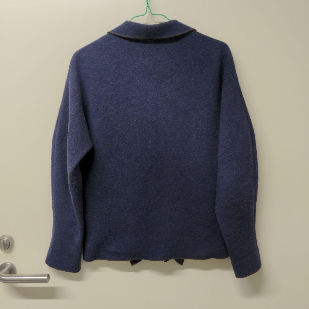 45rpm 　45R ダブルフェイスカーデガン