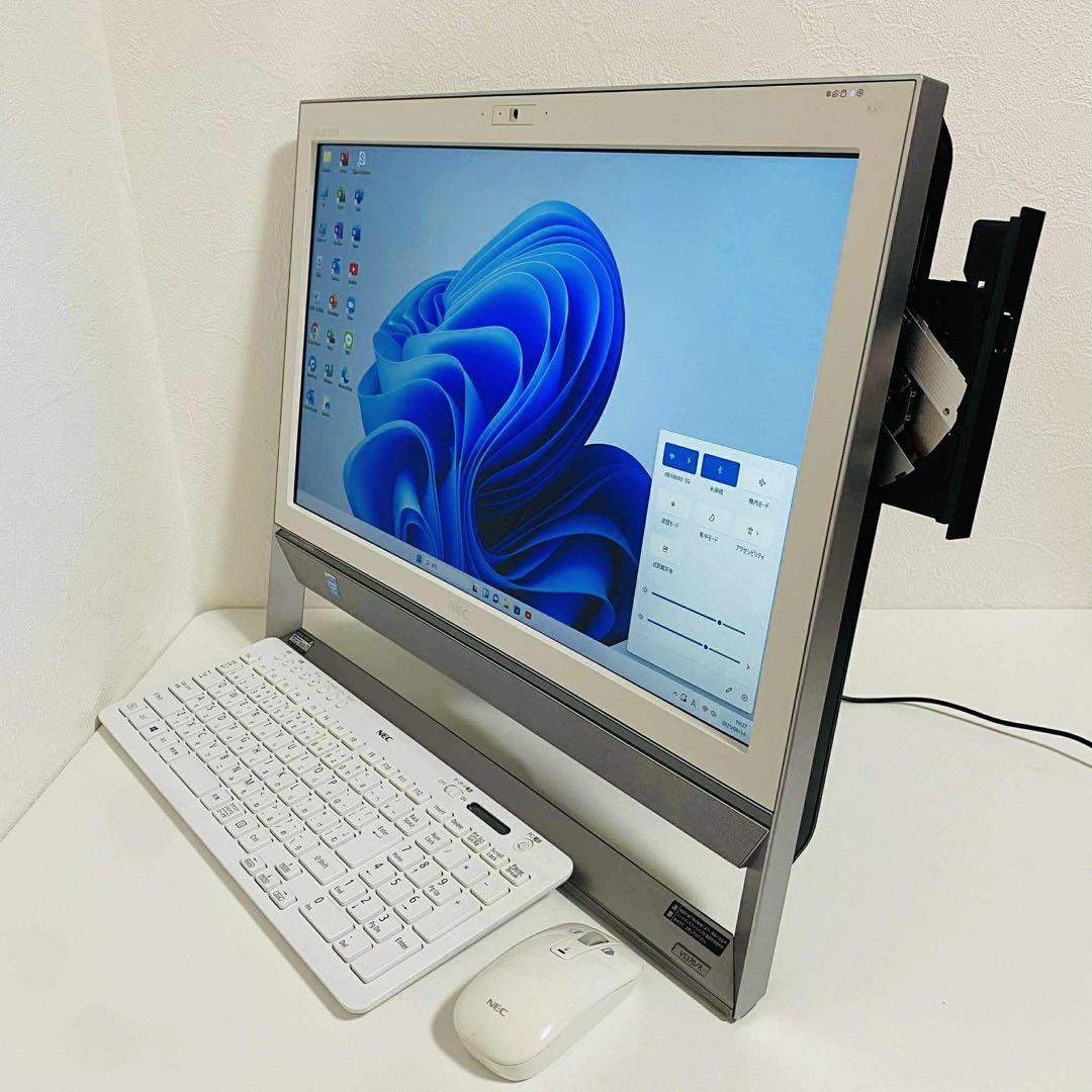Y746 NECデスクトップSSD高速Windows11オフィス2024付き