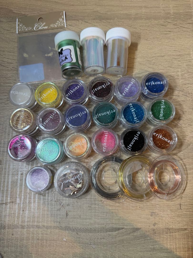 ジェルネイルカラー，パーツまとめ売り