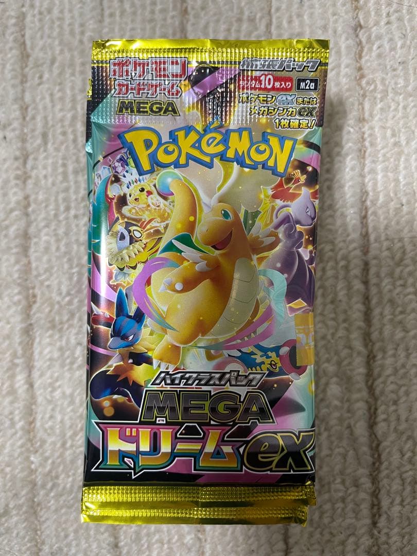 ポケモンカード MEGAドリームex 1BOX 10パック