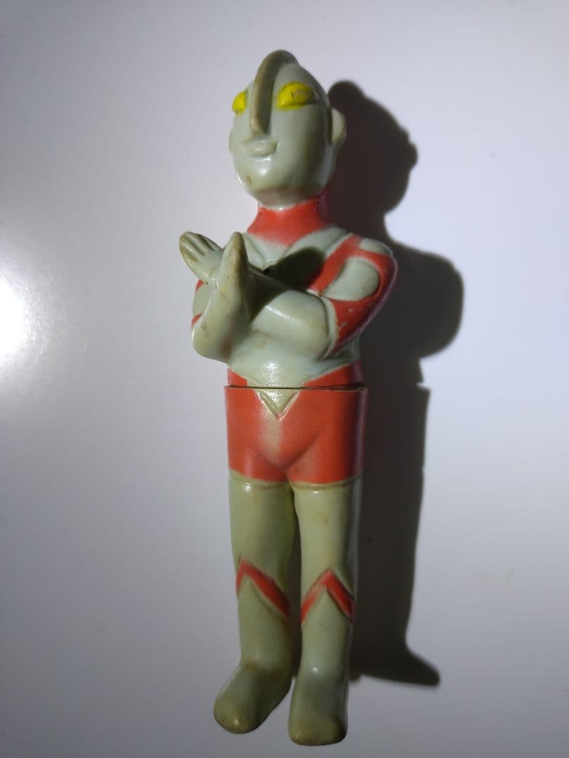 ブルマァク☆ウルトラマン☆1970年代の希少ソフビフィギュア☆約12cm