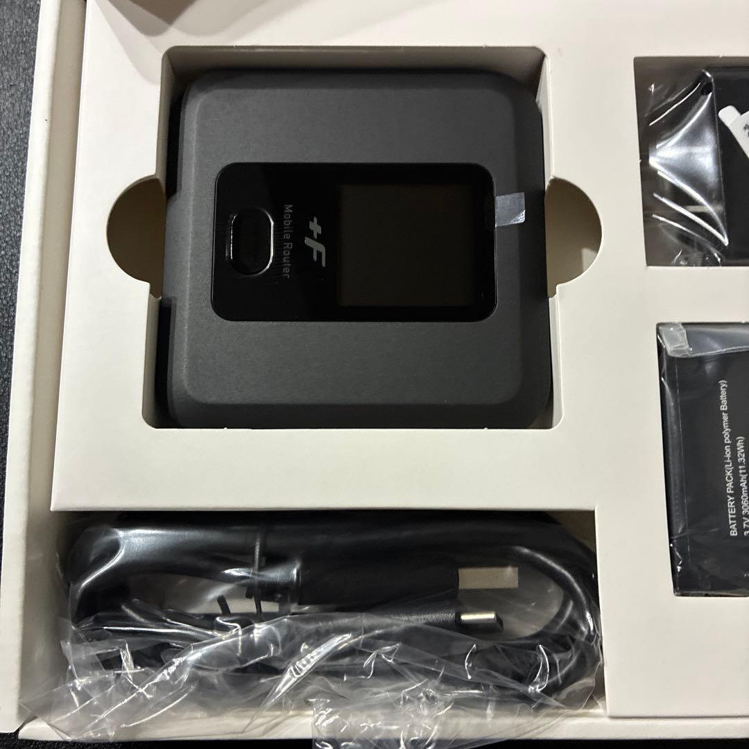 富士ソフト +F FS040W モバイル Wi-Fi ルーター