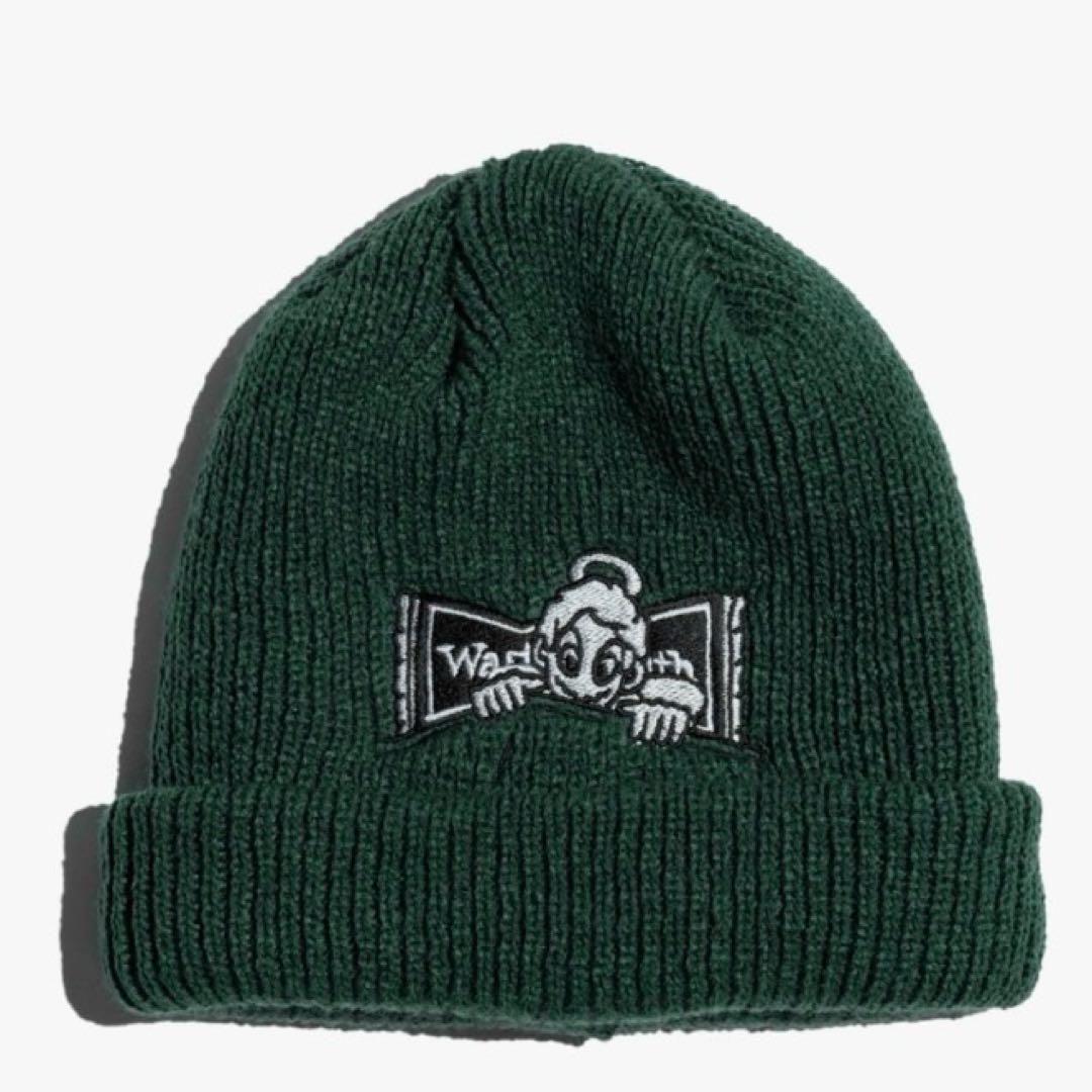 wasted youth TAPPEI ニット帽 グリーン