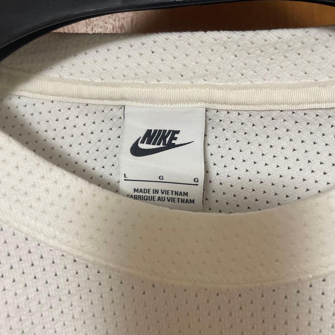 NIKE×Stussy Long Sleeve Top ホワイト