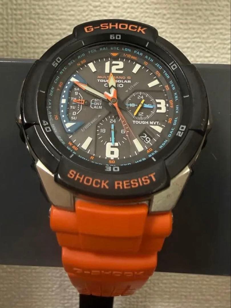 【極美品】G-SHOCK SKY COCKPIT GW-3000M-4AJF