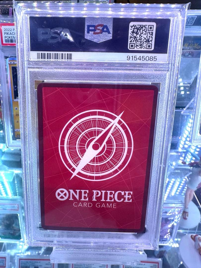 【PSA10鑑定済】ネフェルタリ・ビビ L リーダーパラレルOP04-001